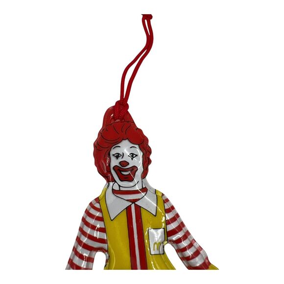 VTG 1984 Ronald McDonald Happy Meal Toy Clown Christmas Ornament Advertising - Picture 2 of 5